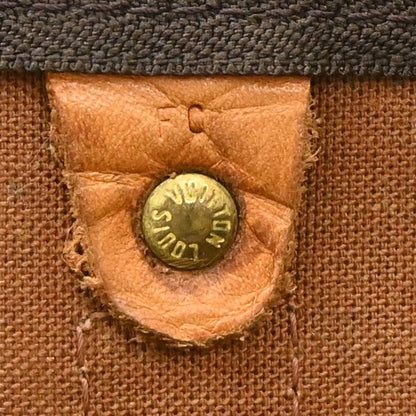 Louis Vuitton Keepall Bandouliere Monogram Canvas, Brown, Canvas, Travel Bag