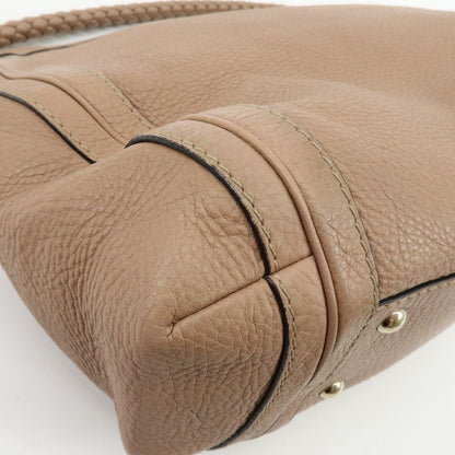 Gucci Bella Hobo Leather, Pink, Leather, Shoulder Bag