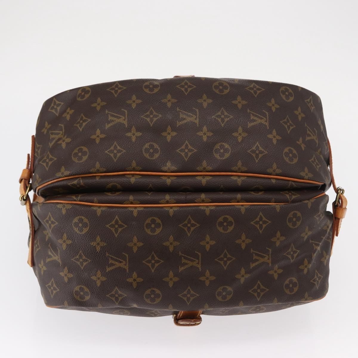 Louis Vuitton Saumur Monogram Canvas, Brown, Canvas, Shoulder Bag