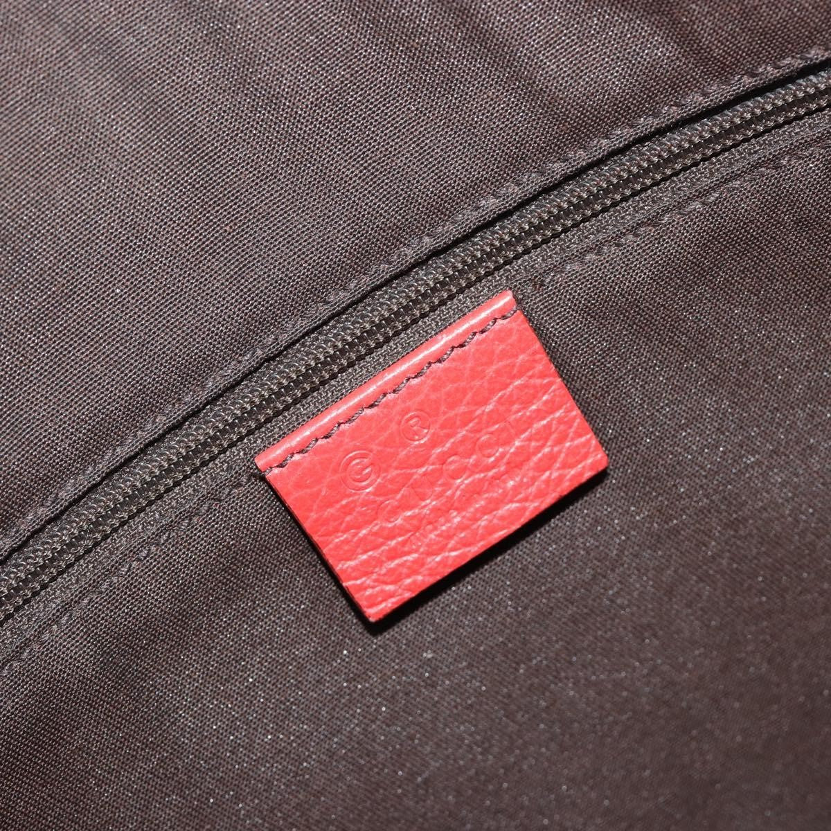 Gucci Abbey Leather, Red, Leather, Shoulder Bag