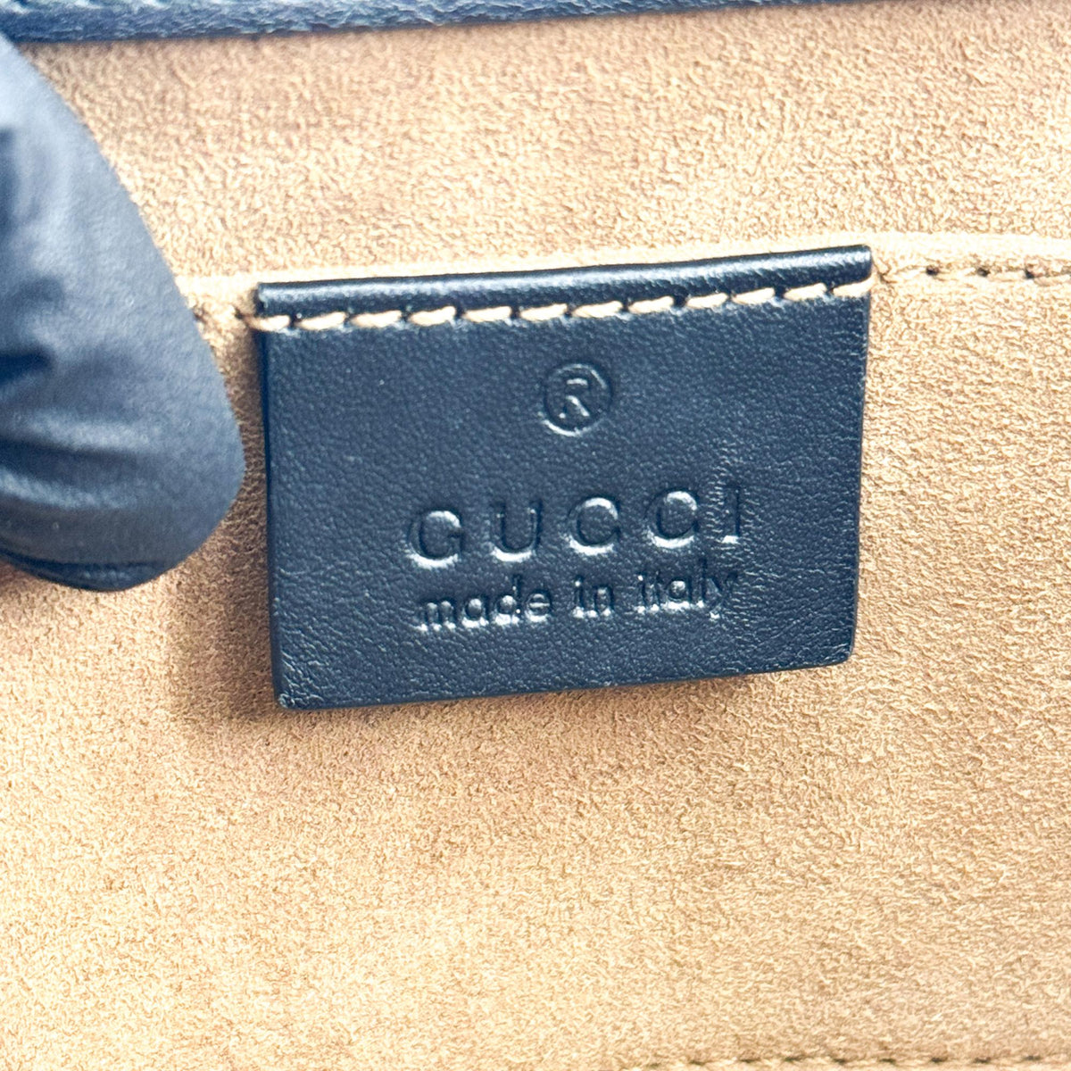 Gucci Padlock Top Handle GG Coated Canvas and Leather, Black, Canvas, Handbag