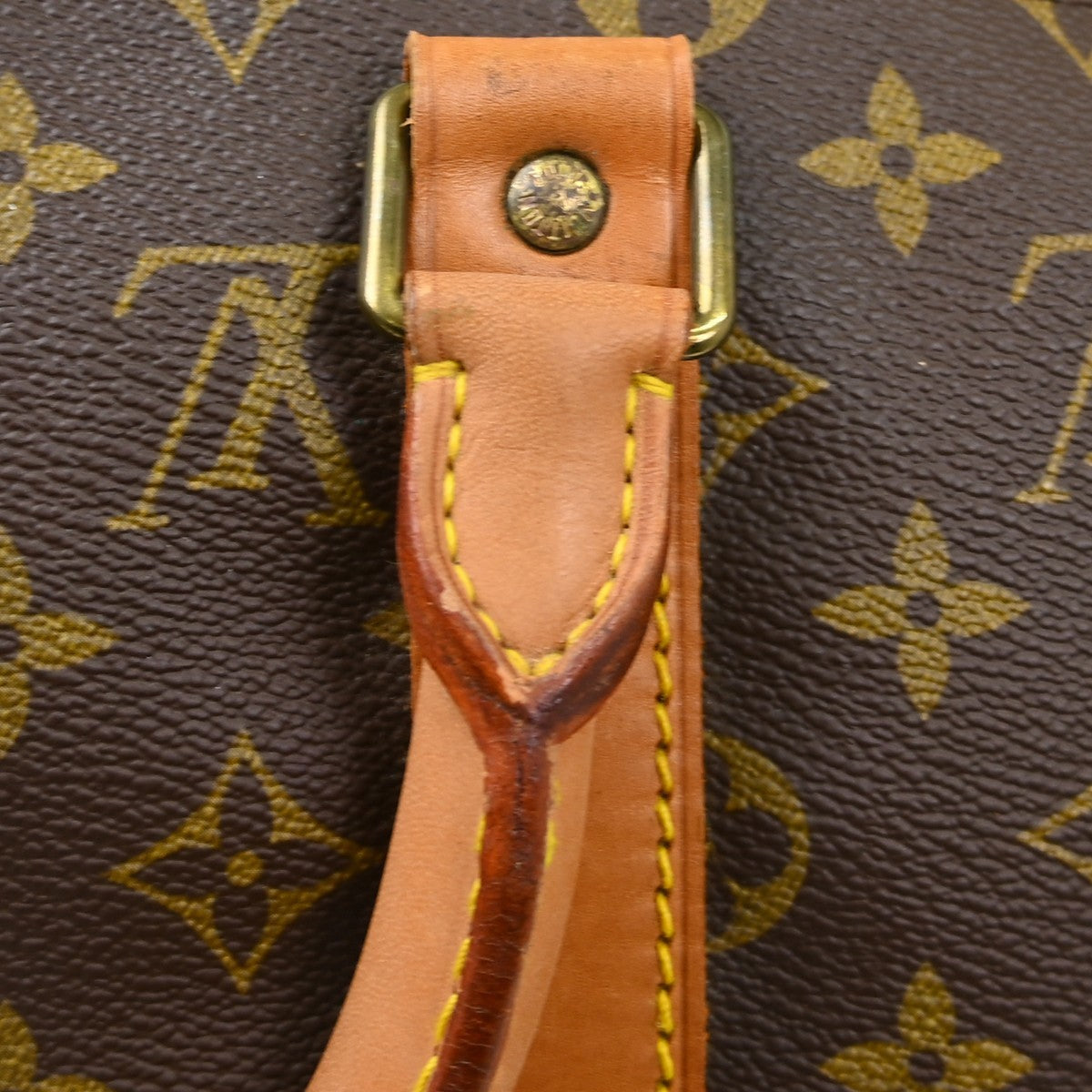 Louis Vuitton Keepall Monogram Canvas, Brown, Canvas, Travel Bag