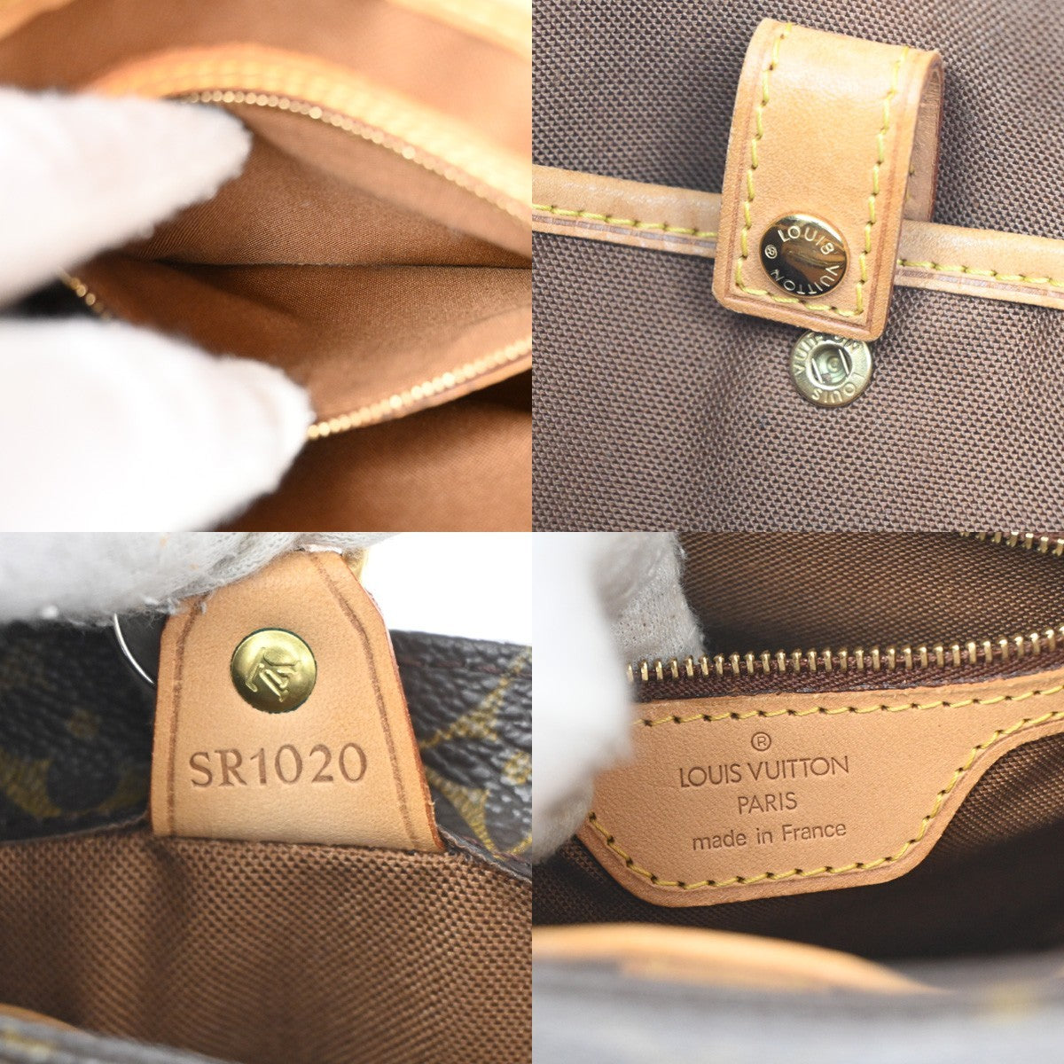 Louis Vuitton Vavin Monogram, Brown, Canvas, Tote Bag