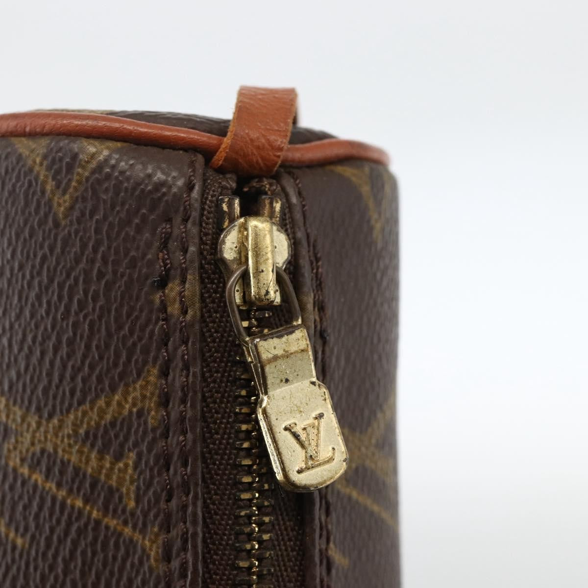 Louis Vuitton Papillon Pochette Monogram Canvas, Brown, Canvas, Clutch