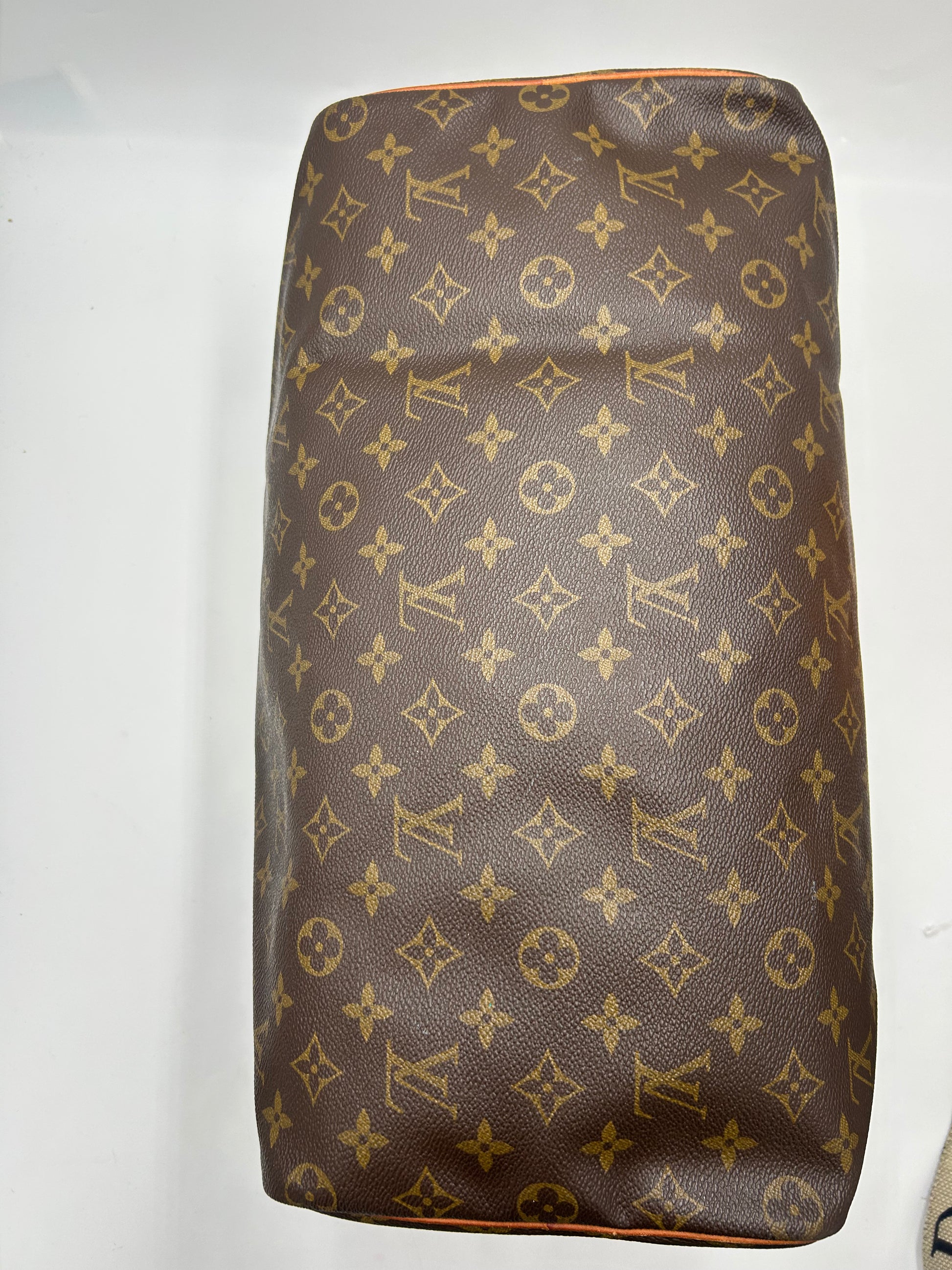 Louis Vuitton Speedy Monogram Canvas, Brown, Canvas, Handbag