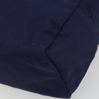 Prada Pouch Nylon, Navy, Nylon, Clutch