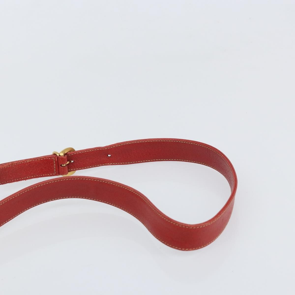 Gucci Vintage Leather, Red, Leather, Shoulder Bag