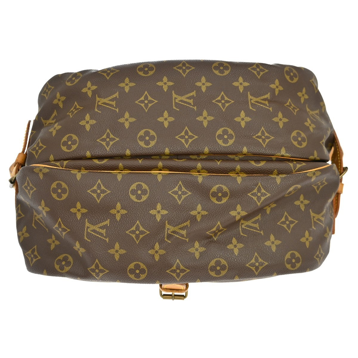 Louis Vuitton Saumur Monogram Canvas, Brown, Canvas, Shoulder Bag