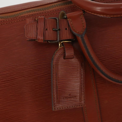 Louis Vuitton Keepall Bag Epi Leather, Brown, Leather, Travel Bag