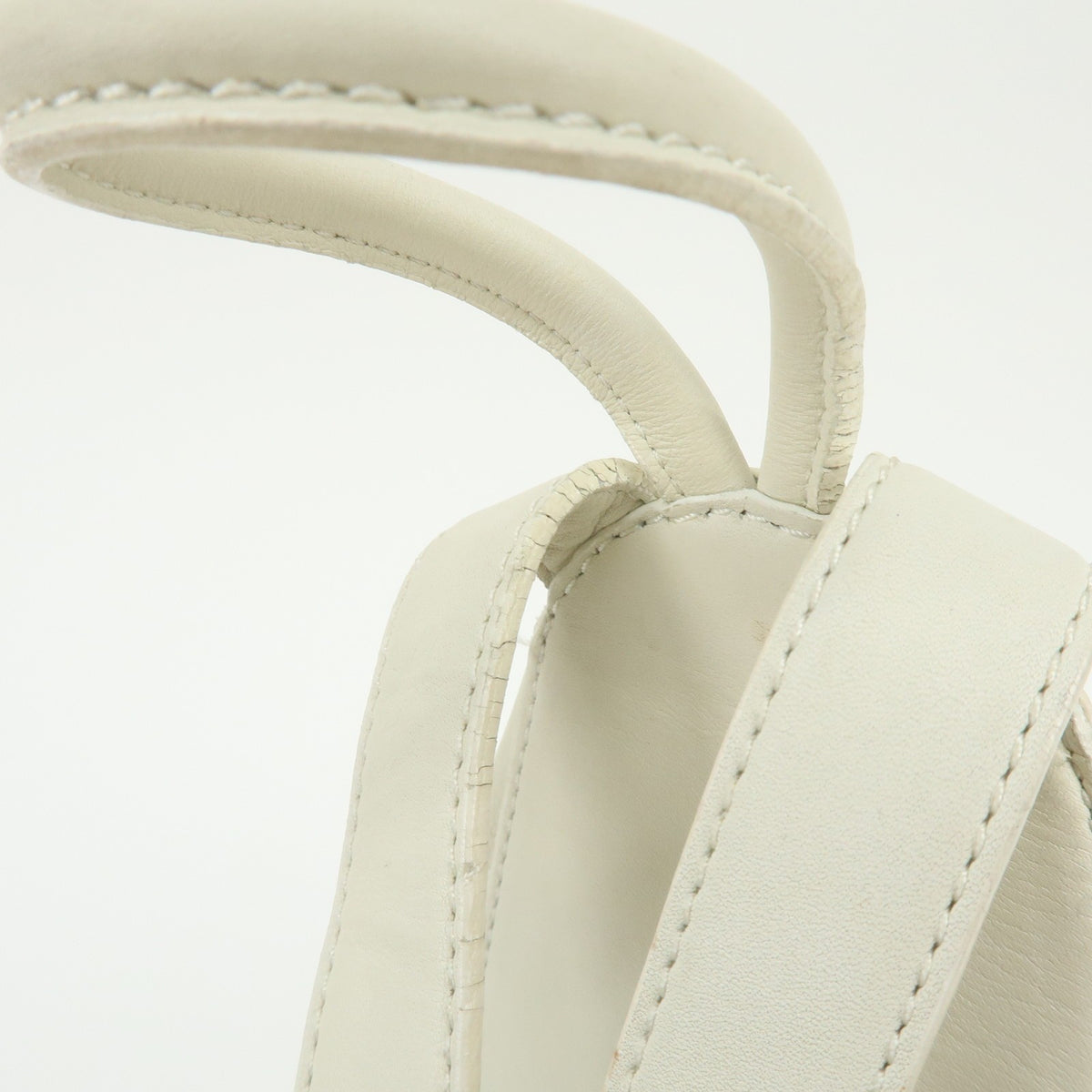 Loewe Anton Sling Leather, White, Leather, Handbag