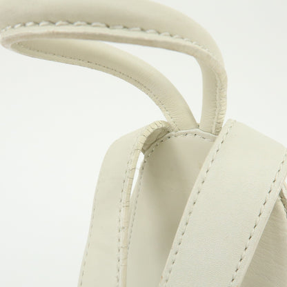 Loewe Anton Sling Leather, White, Leather, Handbag