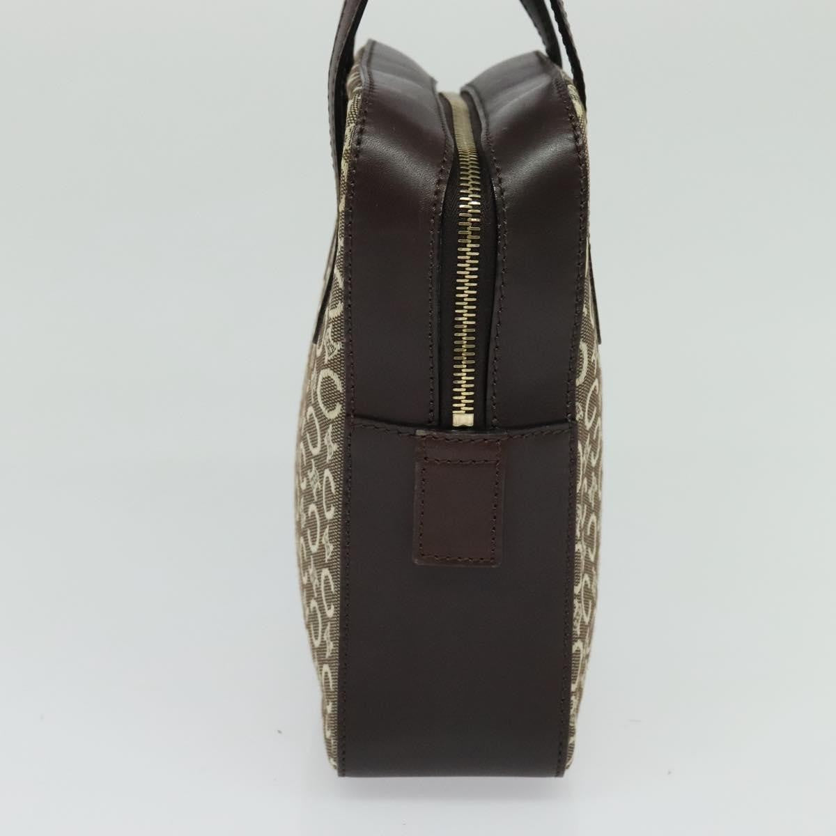 Celine C Macadam Canvas, Gray, Canvas, Handbag