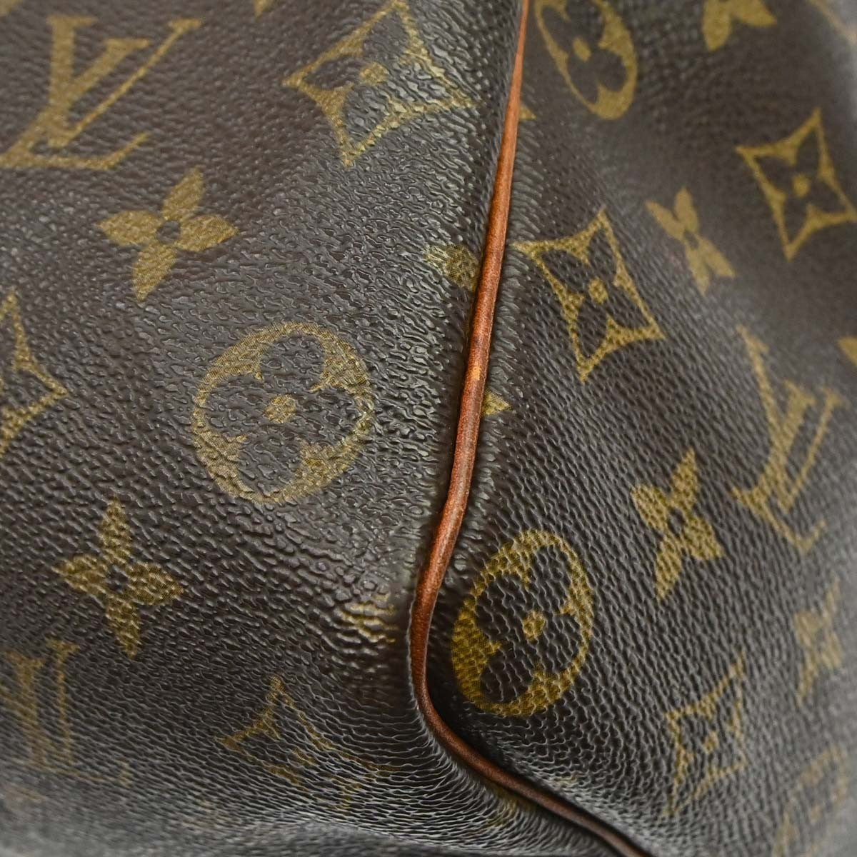 Louis Vuitton Speedy Monogram Canvas, Brown, Canvas, Handbag