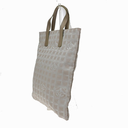 Chanel Travel Line Tote Nylon, Beige, Nylon, Tote Bag
