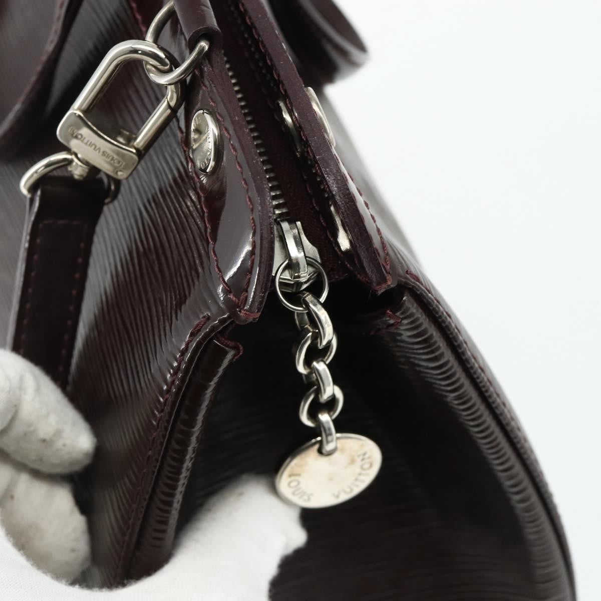 Louis Vuitton Brea Electric Epi Leather, Purple, Leather, Handbag