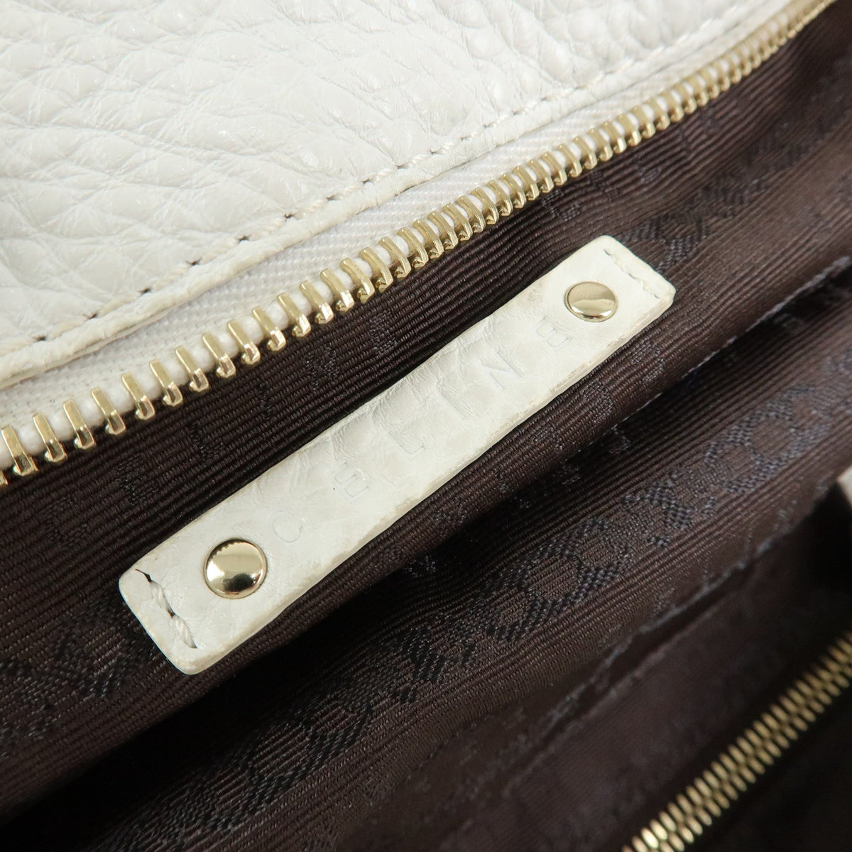 Celine Bittersweet Leather, White, Leather, Handbag
