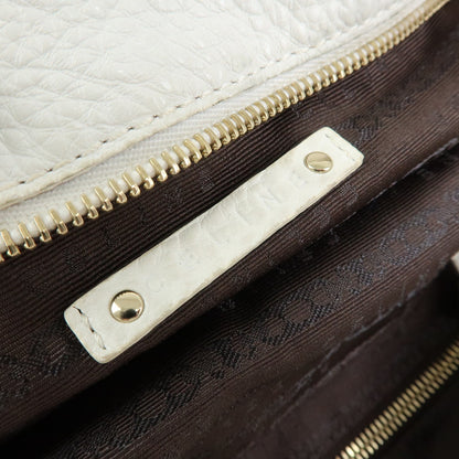 Celine Bittersweet Leather, White, Leather, Handbag