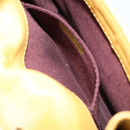 Chanel Boy Brick Flap Bag Lambskin and Plexiglass, YELLOW, LEATHER, Clutche & pouche