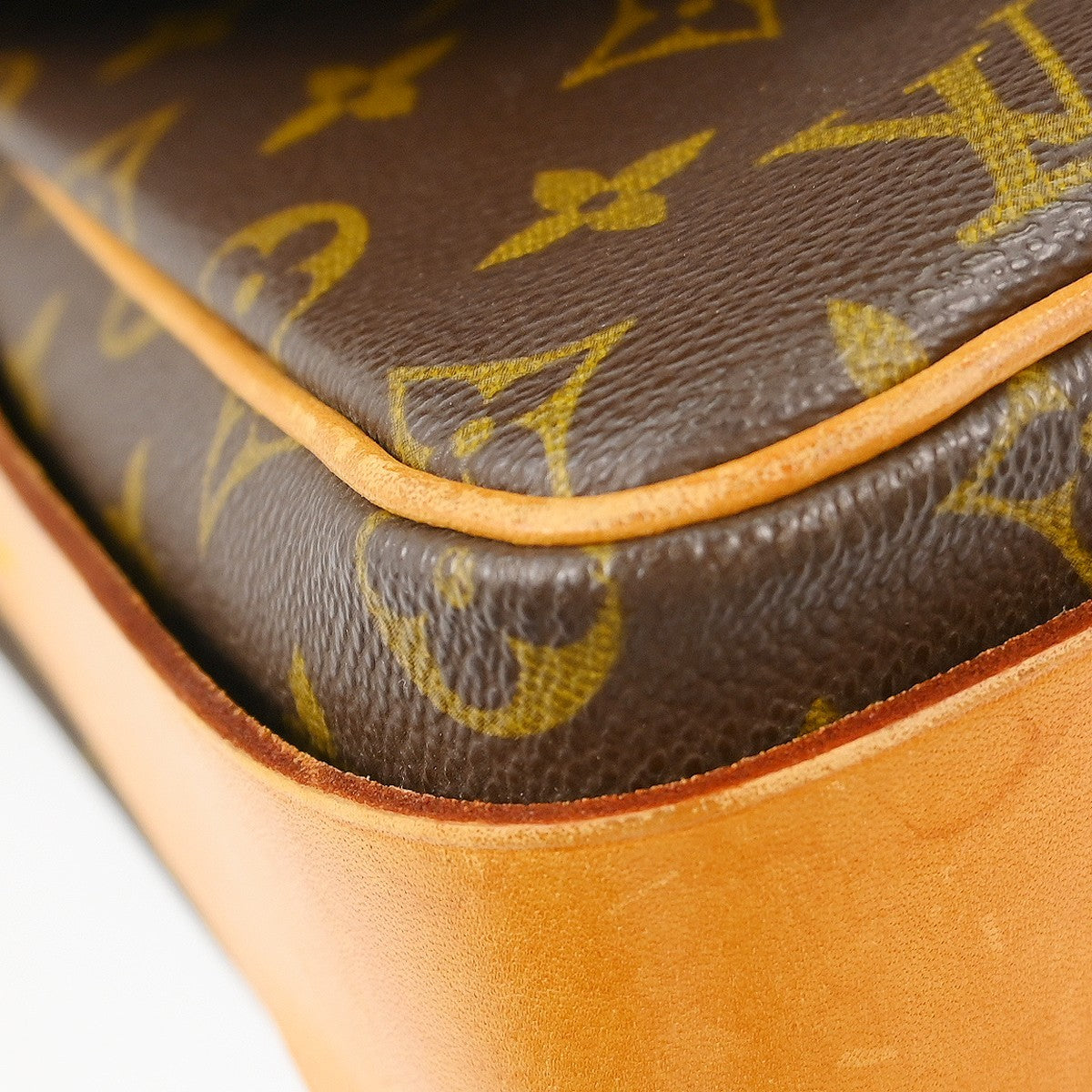 Louis Vuitton Cartouchiere Monogram Canvas, Brown, Canvas, Shoulder Bag