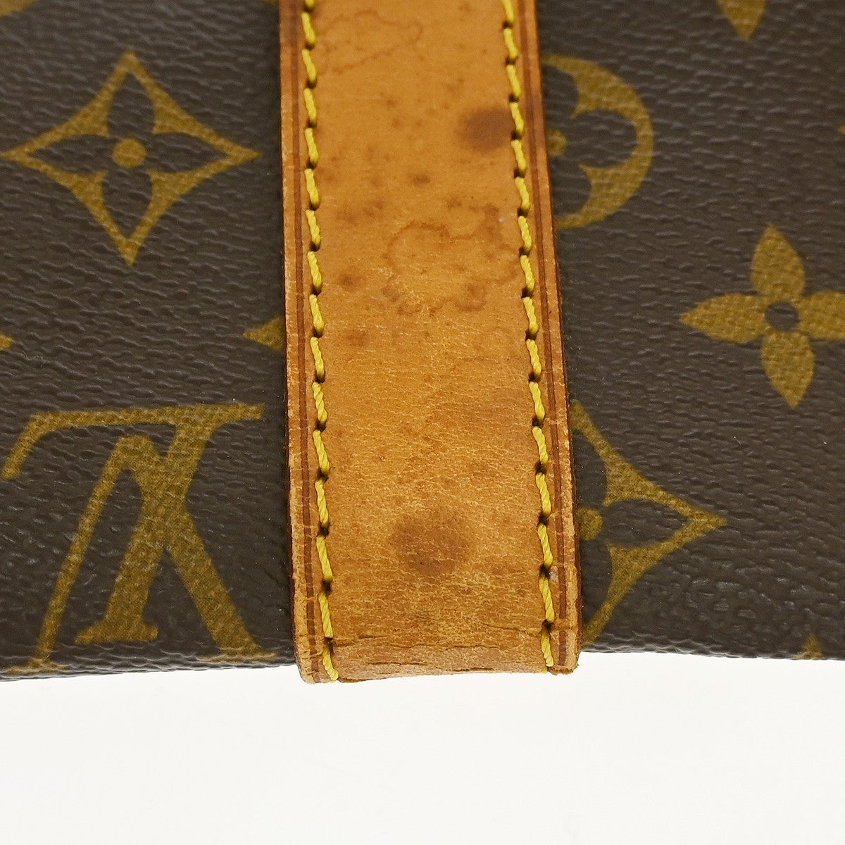 Louis Vuitton Keepall Monogram Canvas, Brown, Canvas, Travel Bag