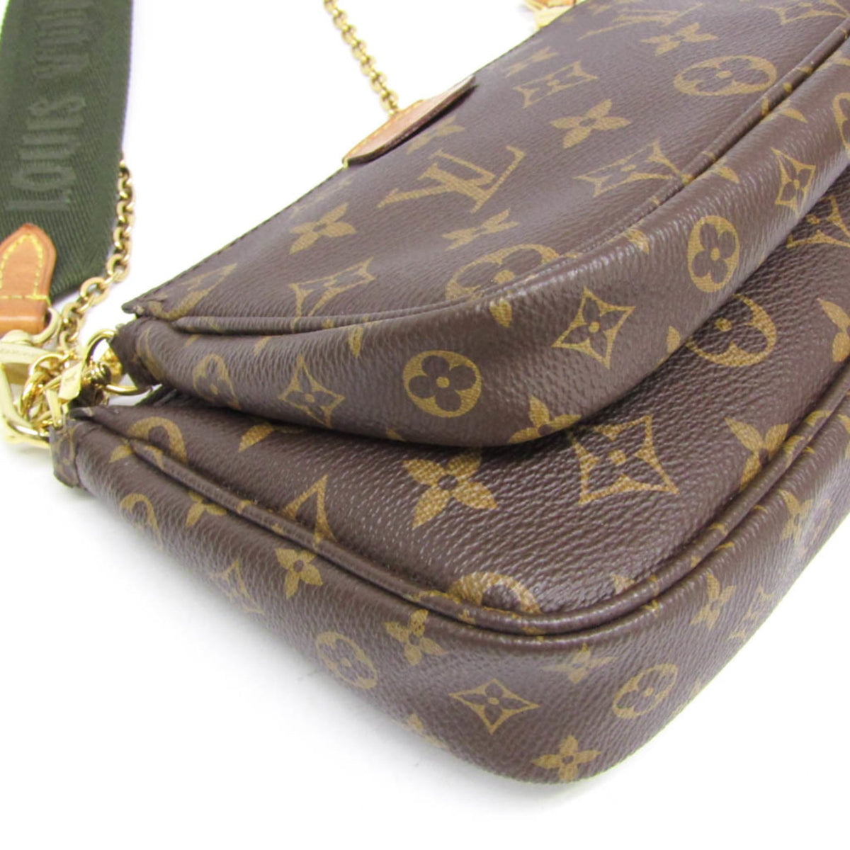 Louis Vuitton Multi Pochette Accessoires Pouch Monogram Canvas, Brown, Canvas, Clutch