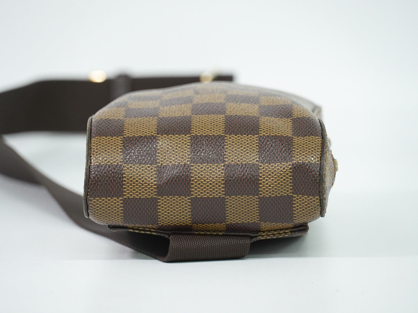 Louis Vuitton Geronimos Damier, Brown, Canvas, Clutch