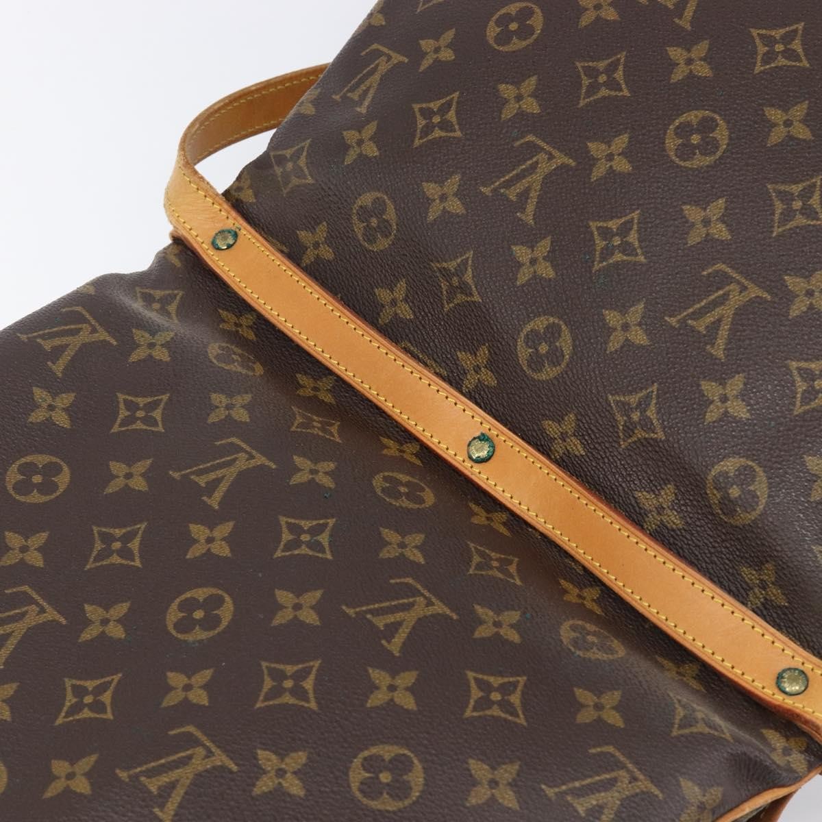 Louis Vuitton Saumur Monogram Canvas, Brown, Canvas, Shoulder Bag