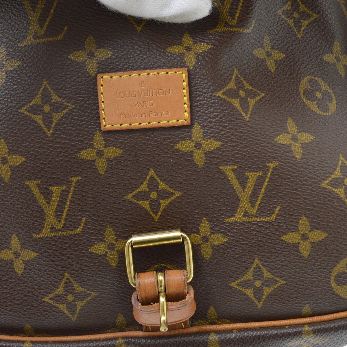 Louis Vuitton Saumur Monogram, Brown, Canvas, Shoulder Bag