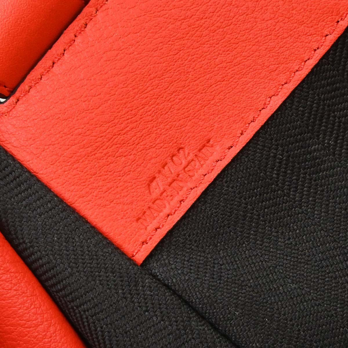 Loewe Hammock Leather, Red, Leather, Handbag