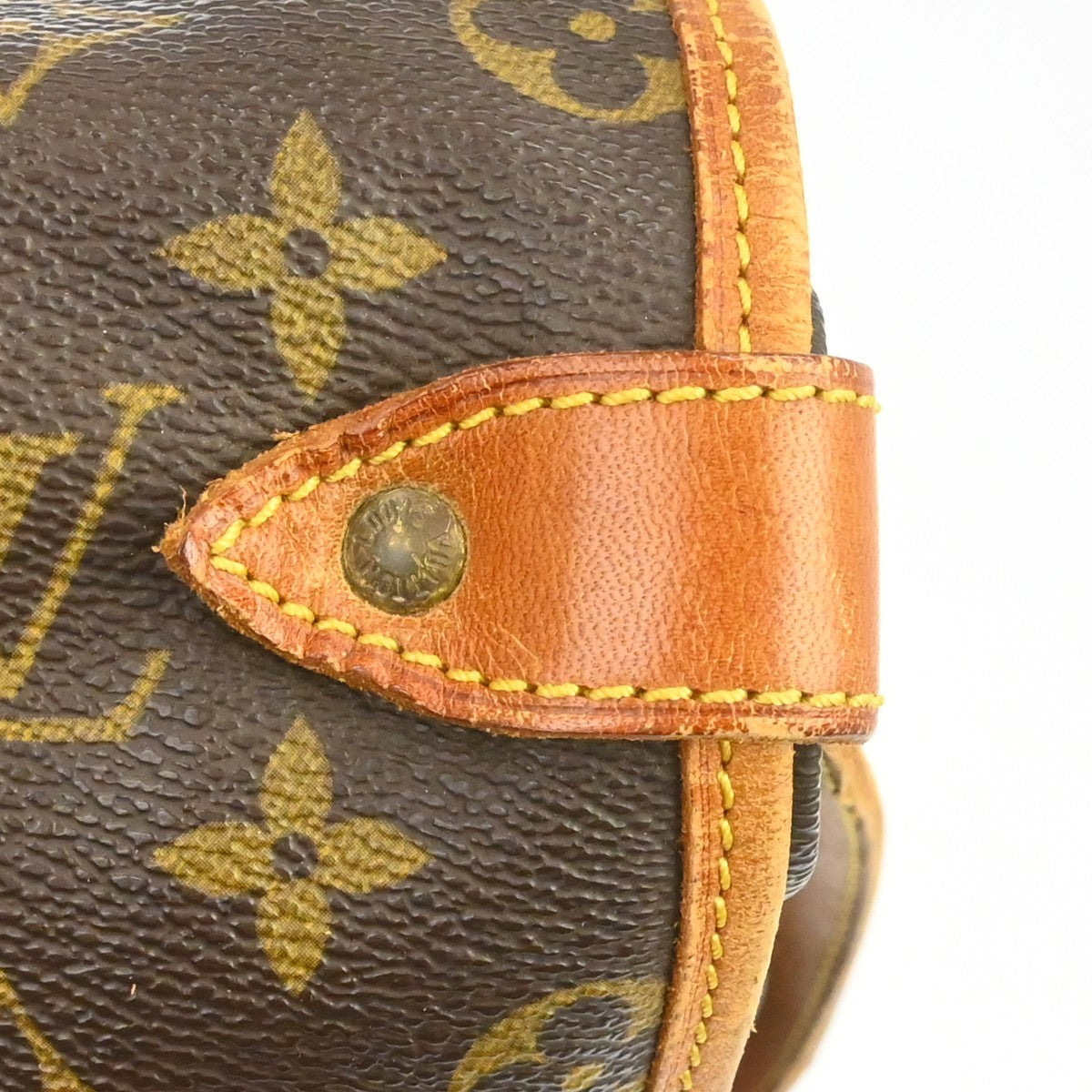 Louis Vuitton Saumur Monogram, Brown, Canvas, Shoulder Bag