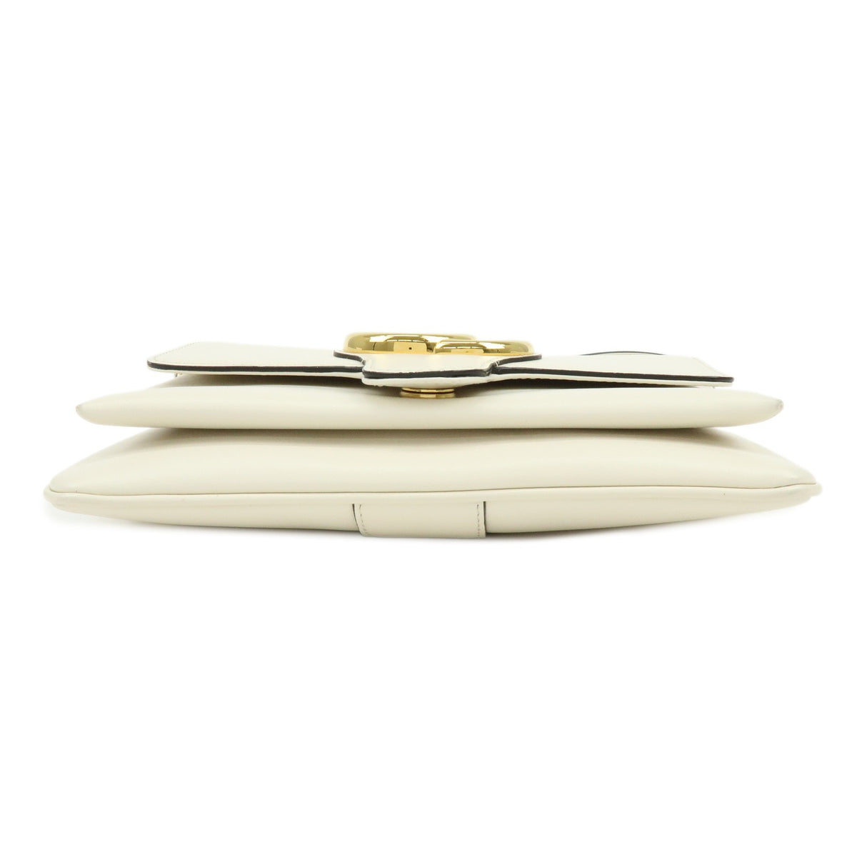Gucci Arli Leather, White, Leather, Shoulder Bag