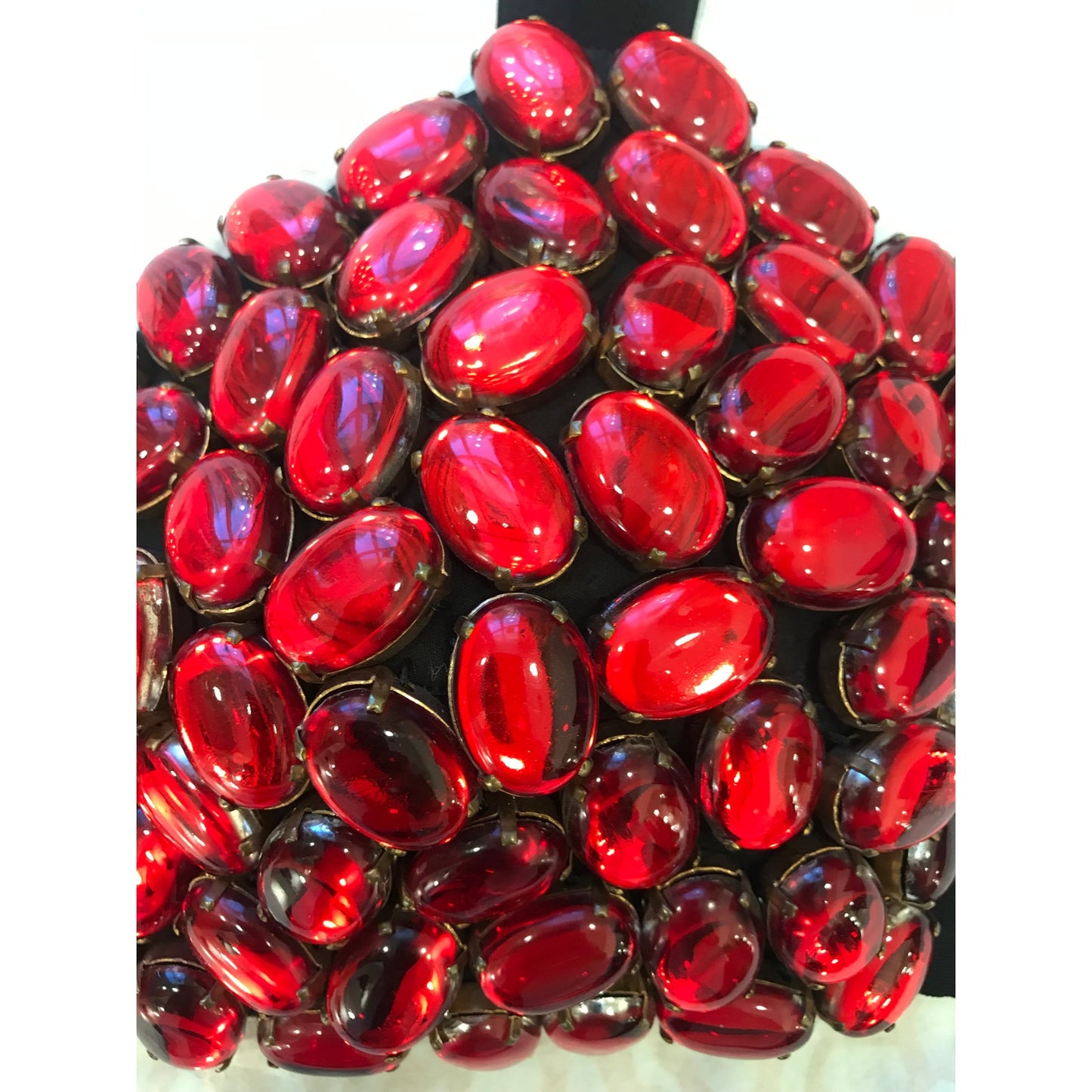 Vintage Dolce & Gabbana Gem Bra Top 42 Red
