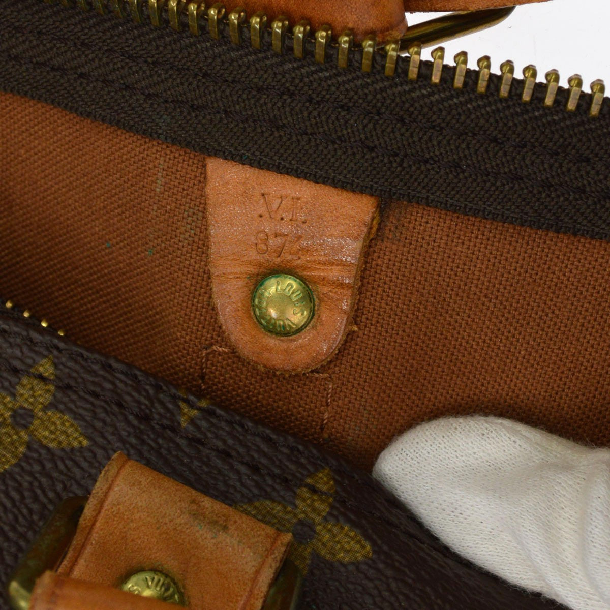 Louis Vuitton Keepall Bandouliere Monogram Canvas, Brown, Canvas, Travel Bag
