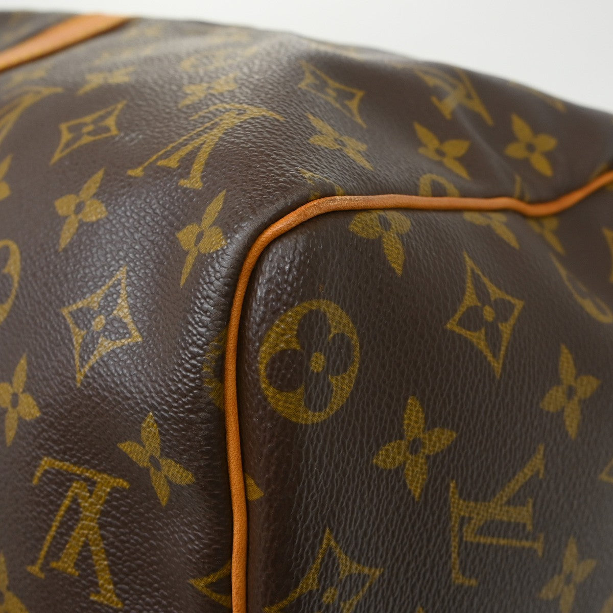 Louis Vuitton Keepall Monogram Canvas, Brown, Canvas, Travel Bag