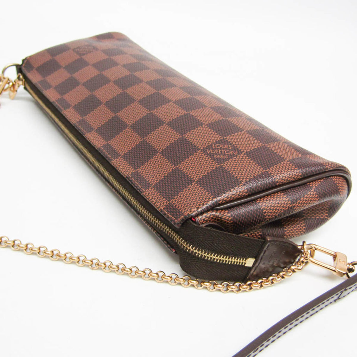 Louis Vuitton Eva Damier, Brown, Canvas, Handbag