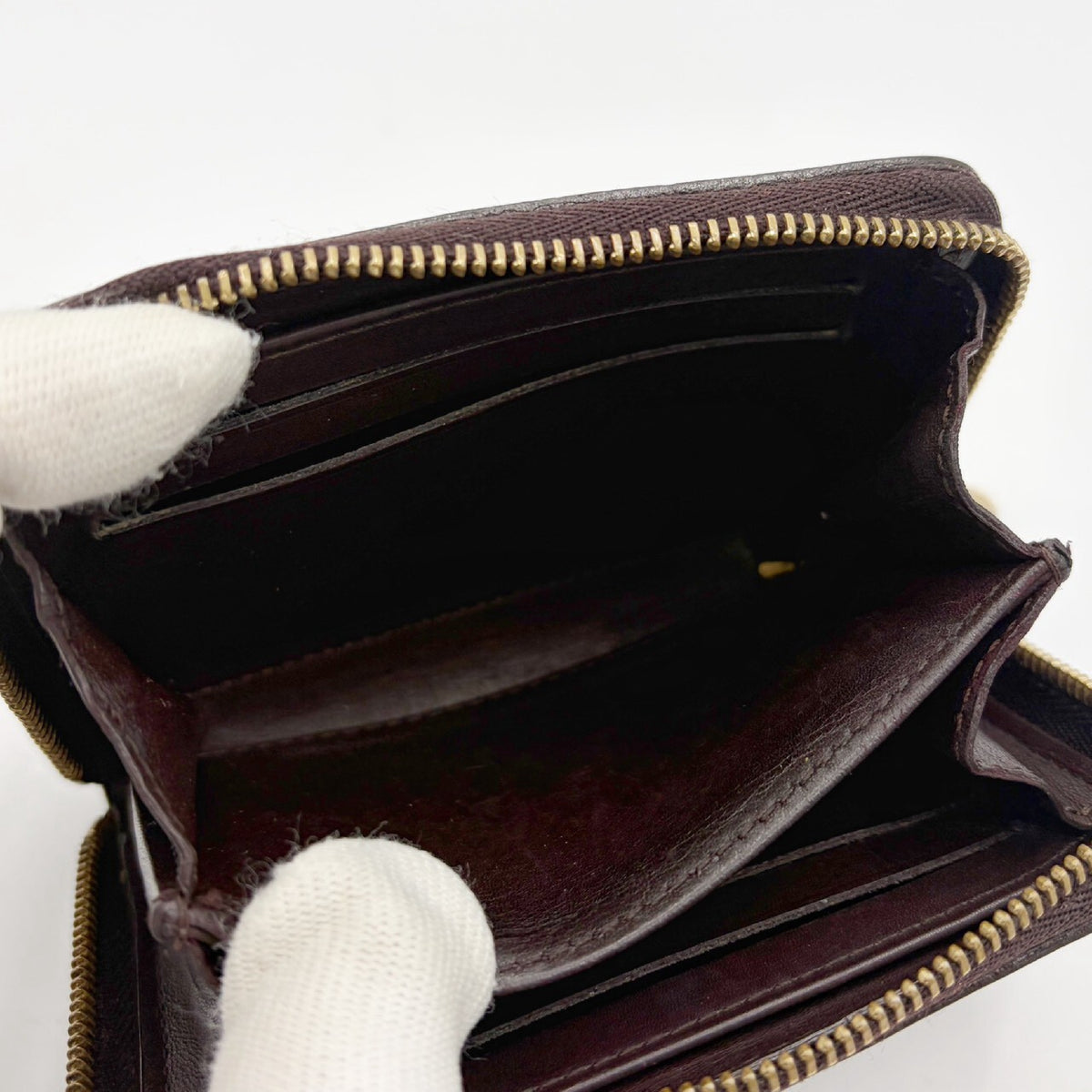 Louis Vuitton Zippy Coin Purse Vernis, Burgundy, Patent Leather, Wallet