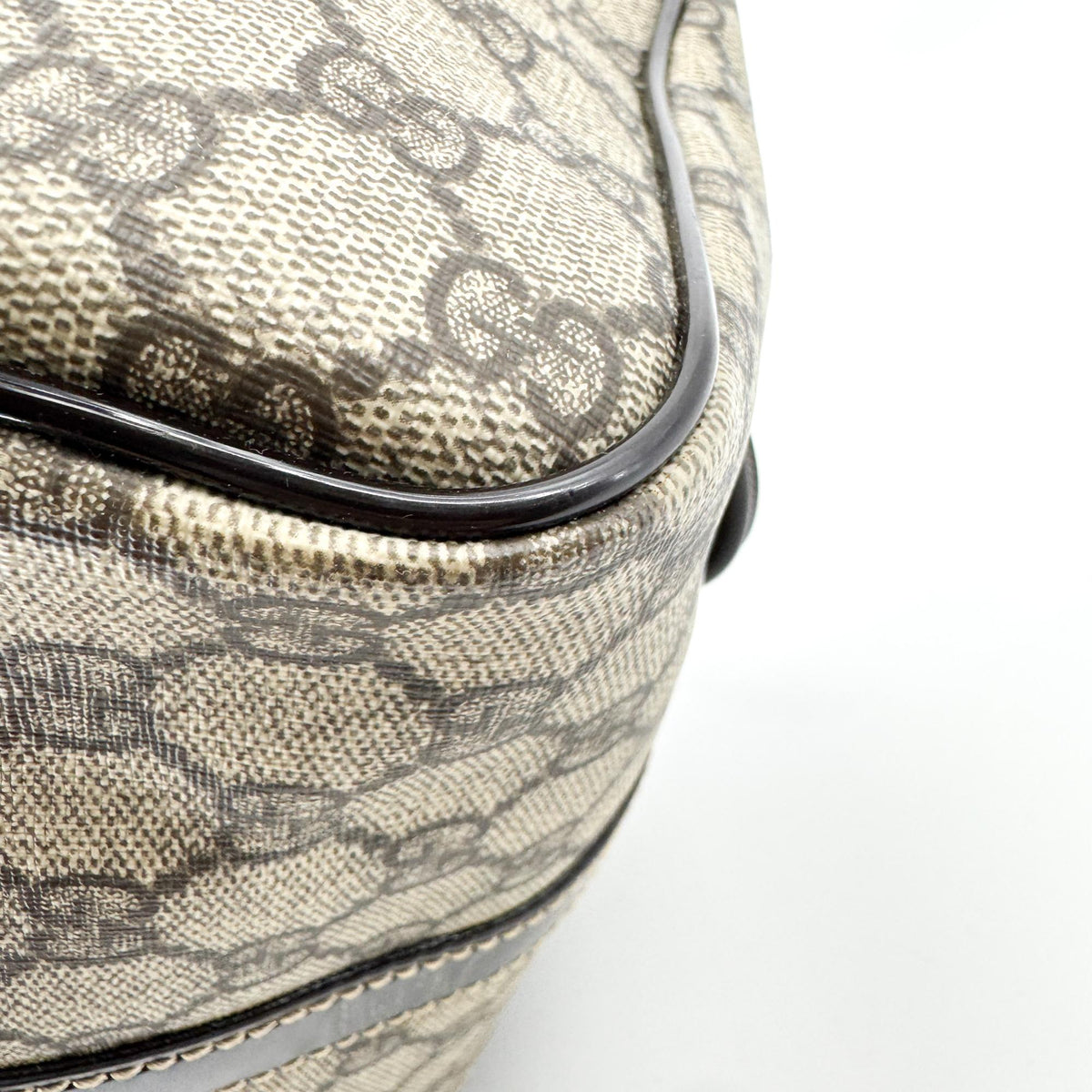 Gucci Joy Boston GG Coated Canvas, Black, Canvas, Handbag