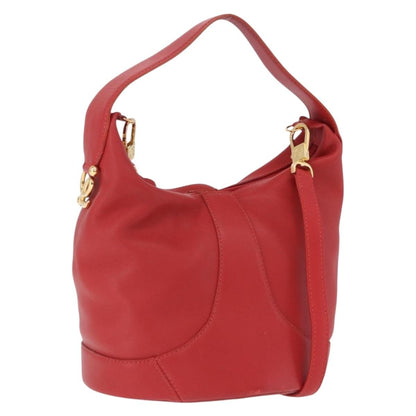 Loewe Vintage Leather, Red, Leather, Shoulder Bag