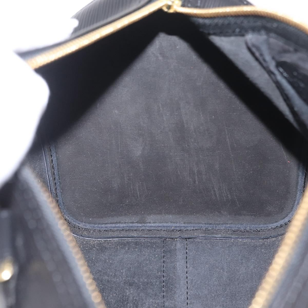 Louis Vuitton Speedy Epi Leather, Black, Leather, Handbag