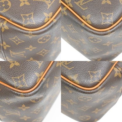 Louis Vuitton Deauville Monogram, Brown, Canvas, Handbag
