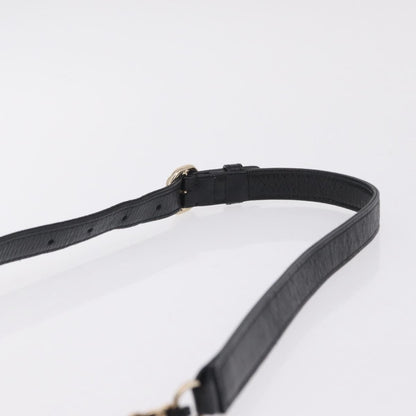 Chanel CC Mania Waist Shearling and Shiny Crumpled Sheepskin, Black, Textile, Handbag