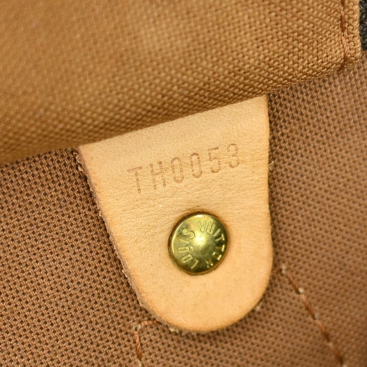 Louis Vuitton Speedy Monogram Canvas, Brown, Canvas, Handbag