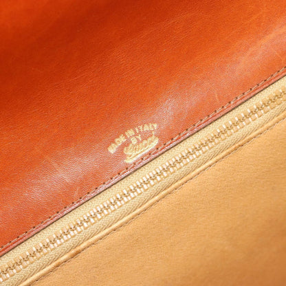 Gucci Vintage clutch Leather, Brown, Leather, Clutch