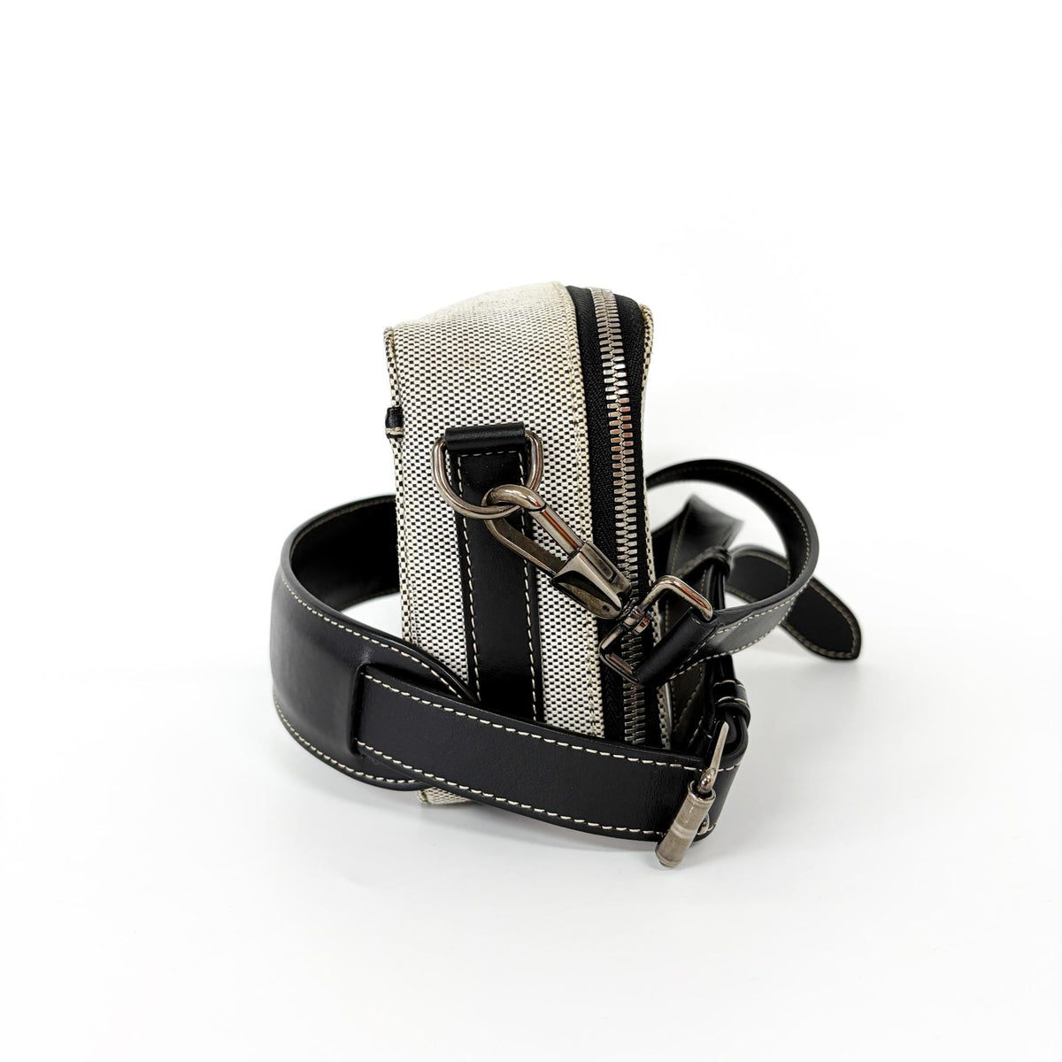 Burberry Horseferry Bum Printed Canvas, Black, Canvas, Crossbody Bag