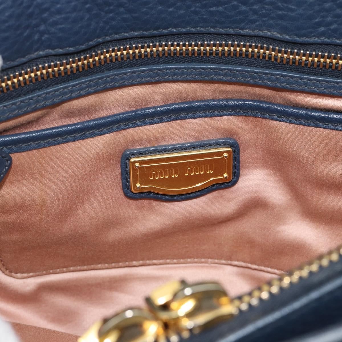 Miu Miu Vintage Leather, Green, Leather, Handbag