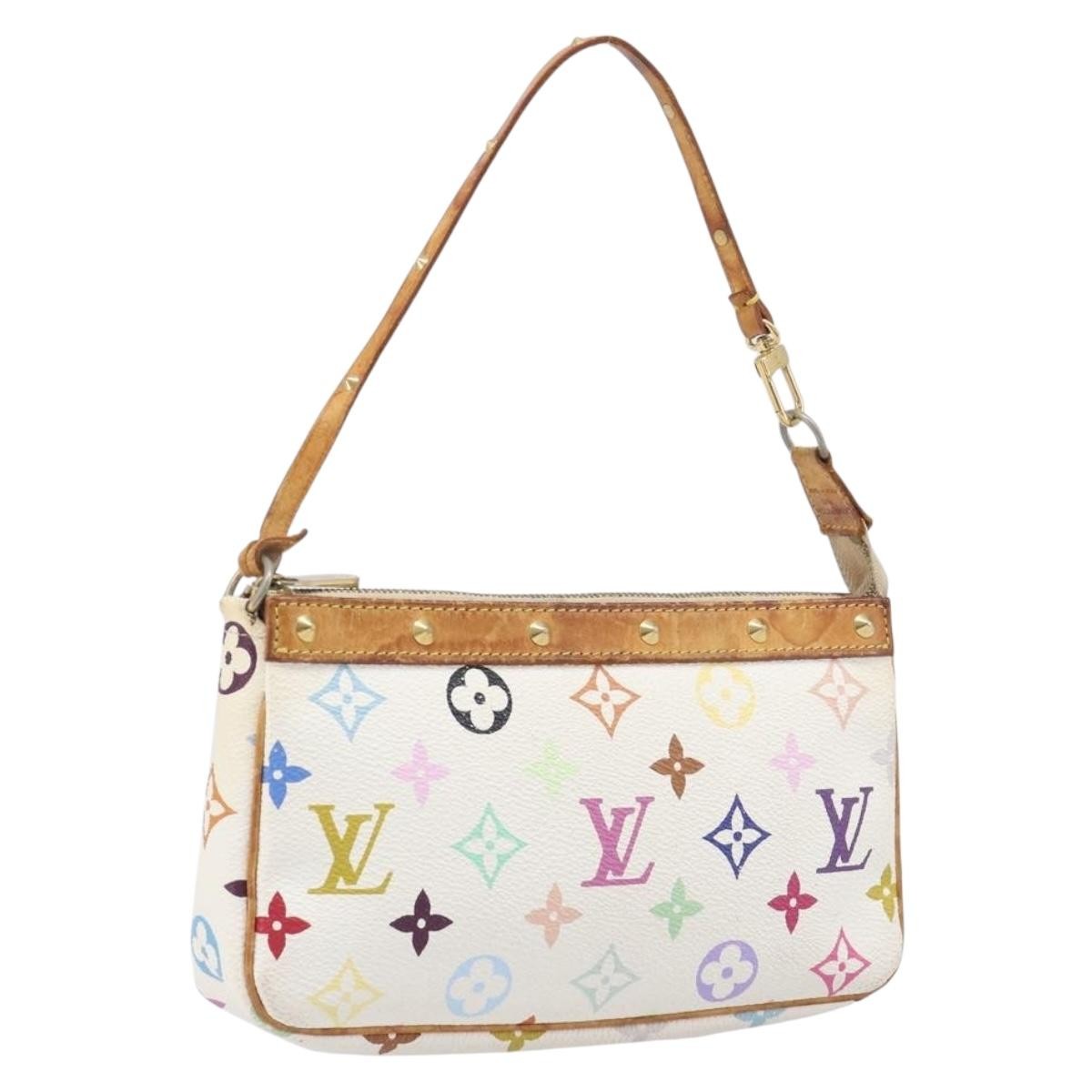 Louis Vuitton Pochette Accessoires NM Monogram Multicolor, Multicolour, Canvas, Clutch
