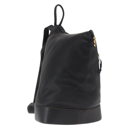 Loewe Anton Leather, Black, Leather, Backpack