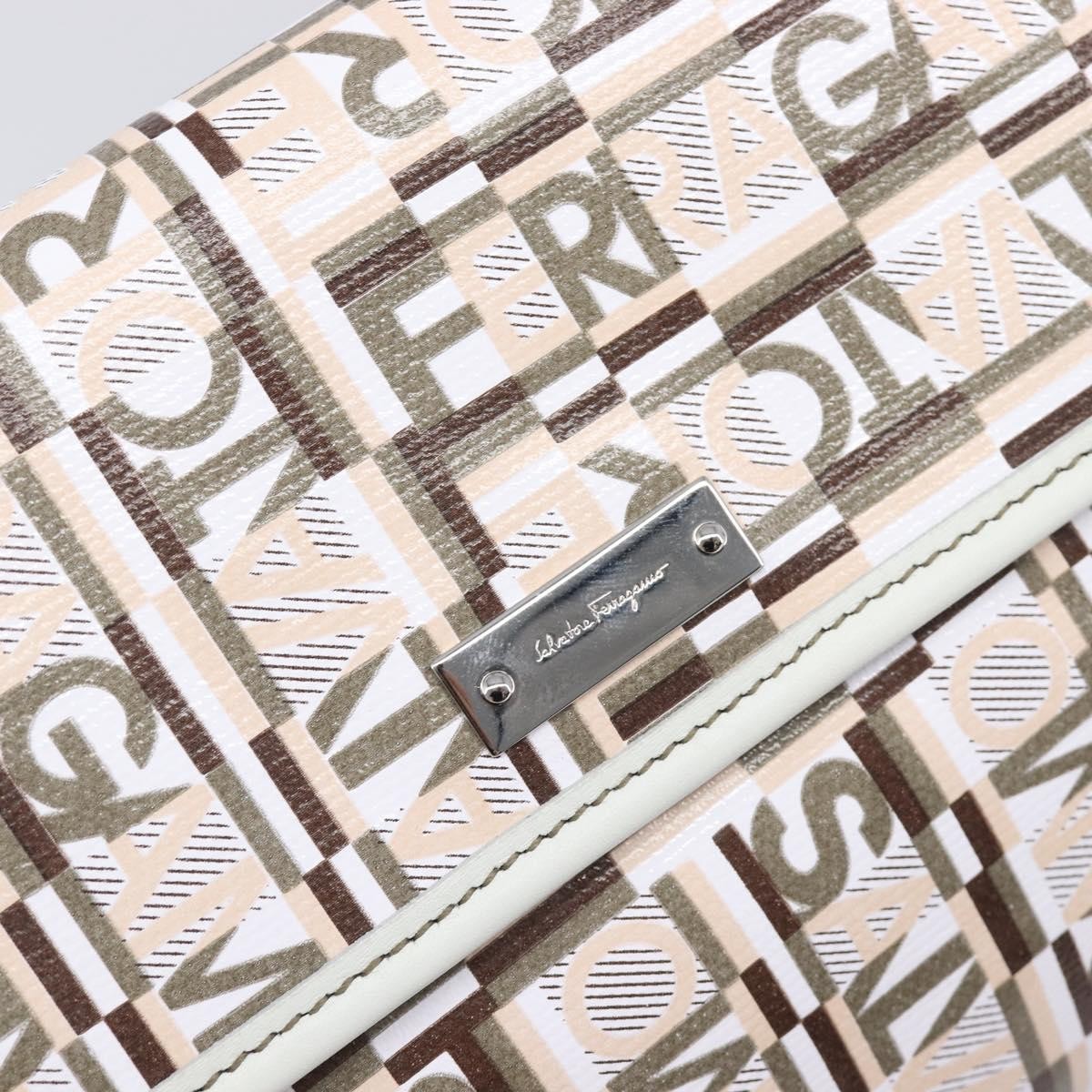 Salvatore Ferragamo Vintage clutch Canvas, Multicolour, Canvas, Clutch