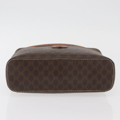 Celine Macadam Vanity Canvas, Brown, Canvas, Clutch