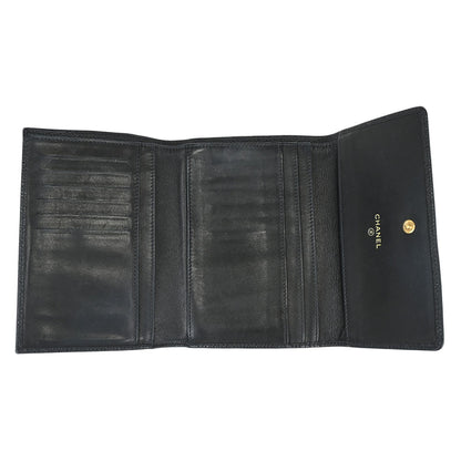 Chanel Timeless CC French Caviar, Black, Calfskin, Wallet